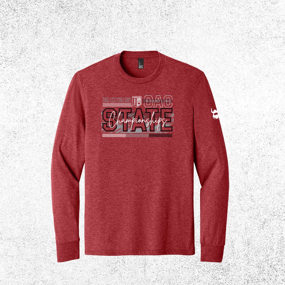 OAC 2025 State Red Long Sleeve