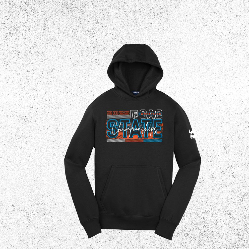 OAC 2025 State Black Hoodie