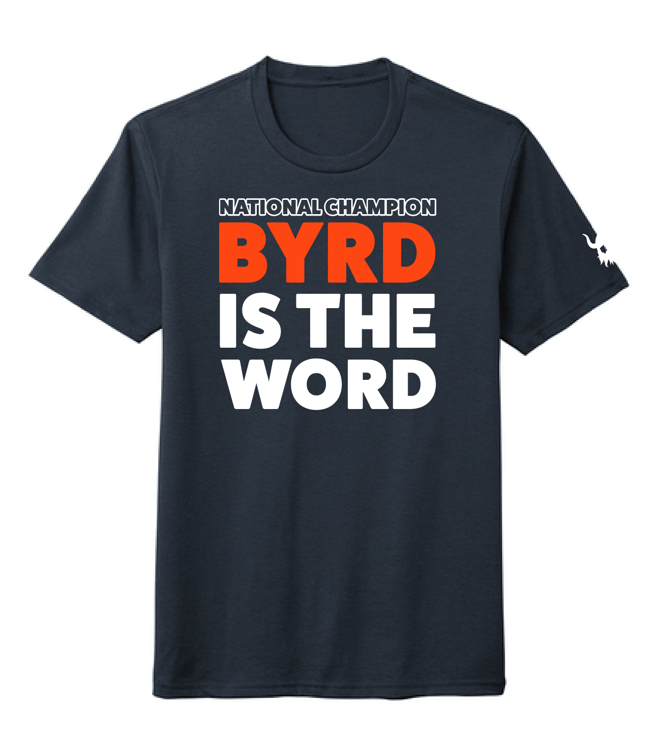 Lucas Byrd Is The Word Navy Triblend Shirt