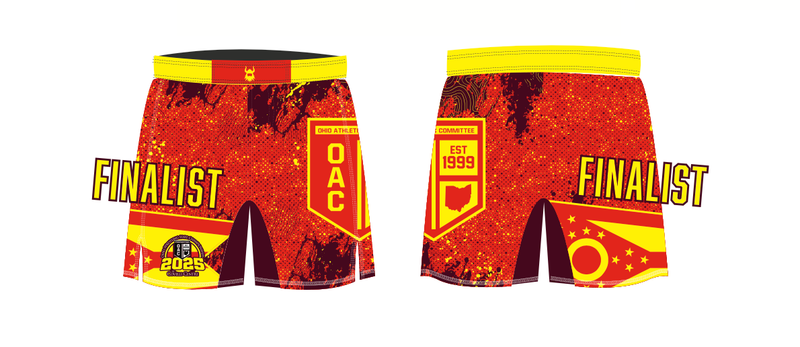 2025 OAC Mens Red Finalist Shorts