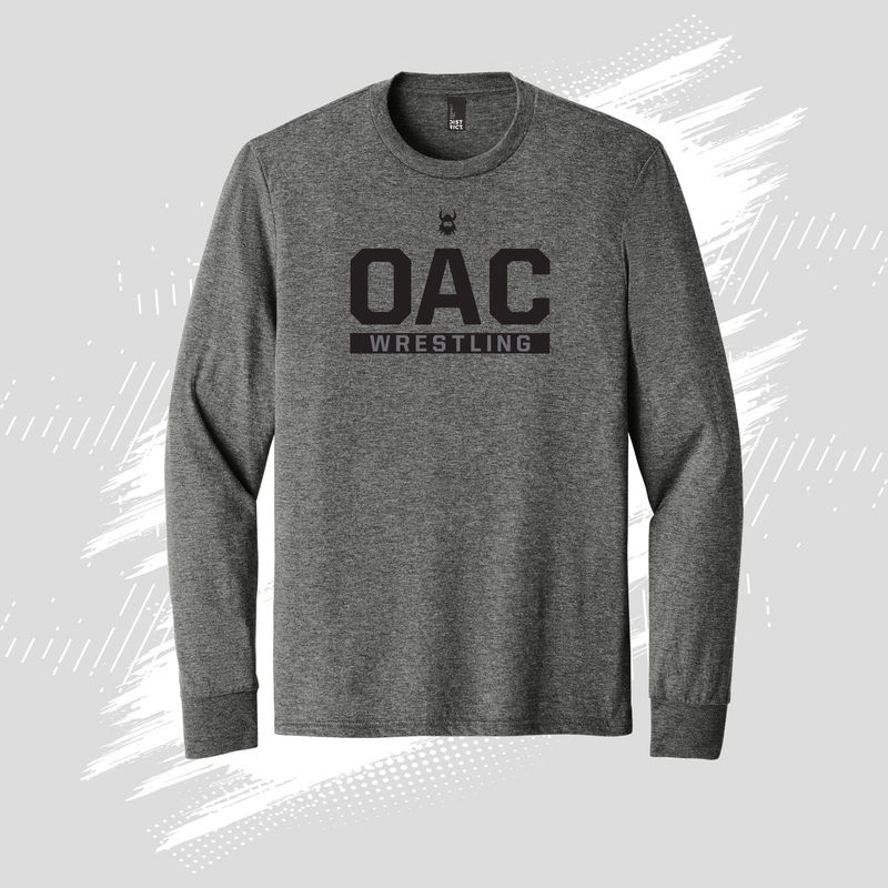 OAC WRESTLING Triblend Long Sleeve