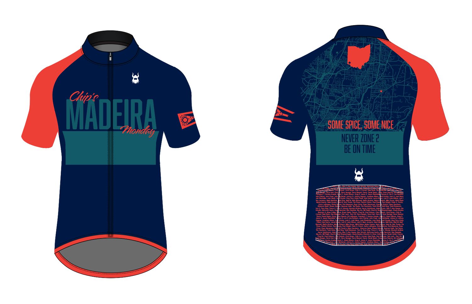 Madeira Monday Navy Jersey
