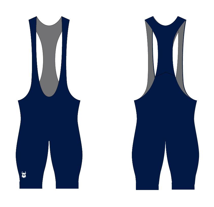 Navy Cycling Bibs