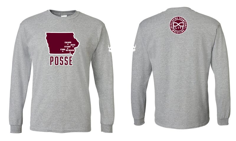 2025 DC Elite GREY POSSE Long Sleeve