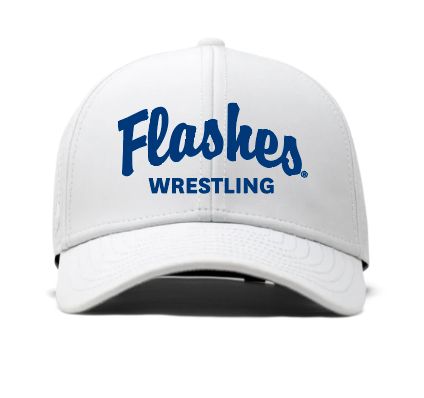 Kent State Flashes Wrestling White Laser Mesh Hat