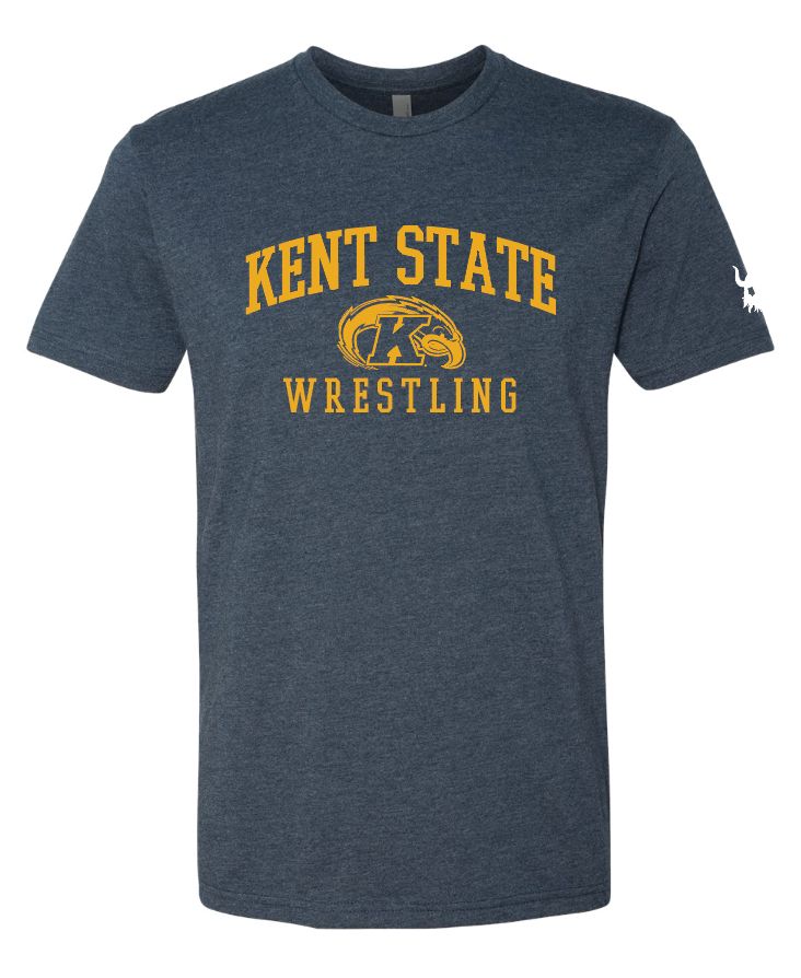 Kent State Wrestling Collegiate Navy Shirt