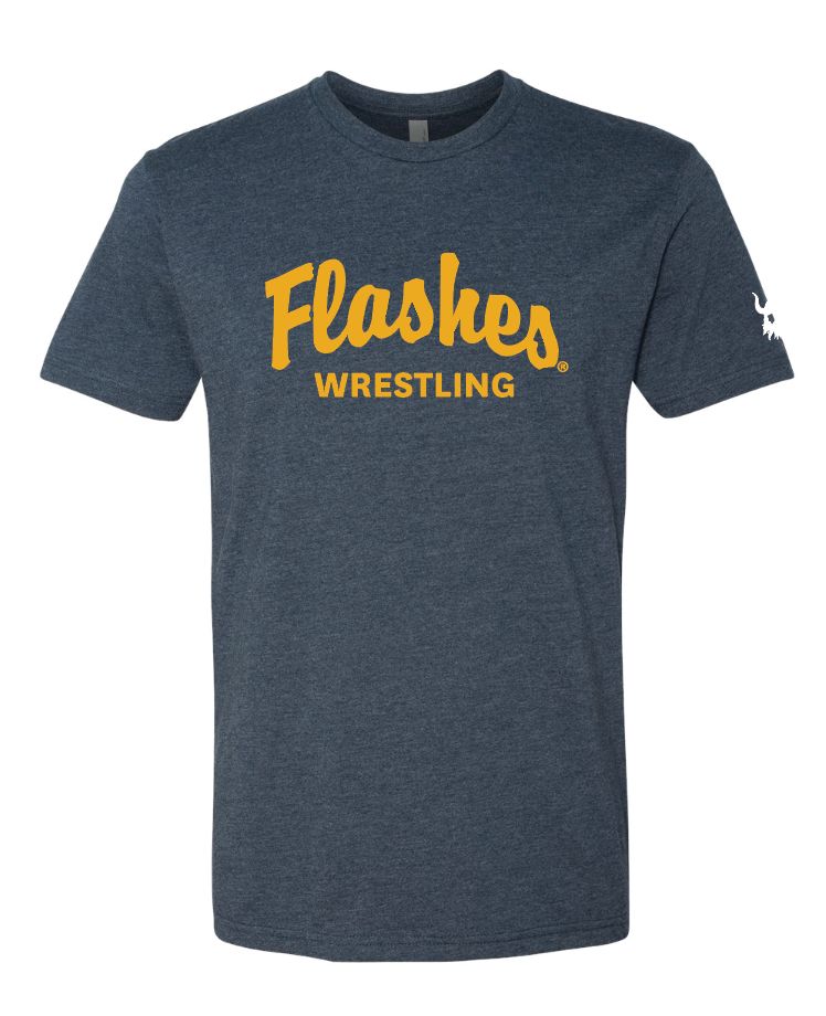 Kent State Flashes Wrestling Navy Shirt