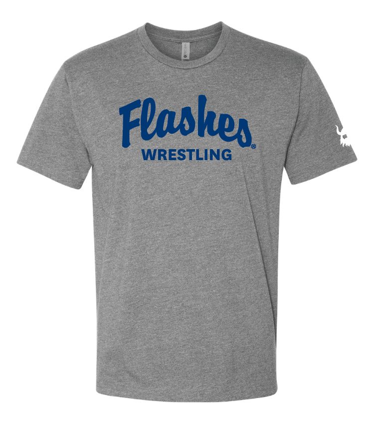 Kent State Flashes Wrestling Grey Shirt
