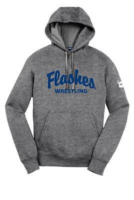 Kent State Flashes Wrestling Grey Blend Hoodie