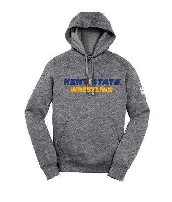 Kent State Wrestling Grey Blend Hoodie