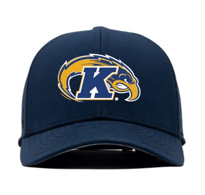 Kent State Wrestling Logo Navy Laser Mesh Hat