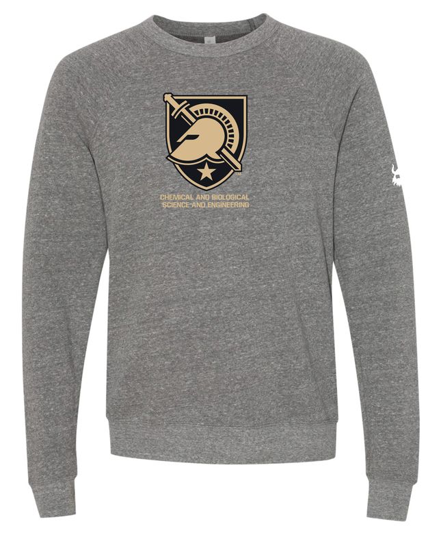 Army CBSE Crest Grey Crewneck