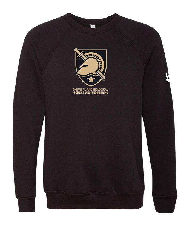 Army CBSE Crest Black Crewneck