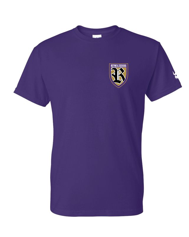 Reynoldsburg 2025 Crest Purple Blend Shirt