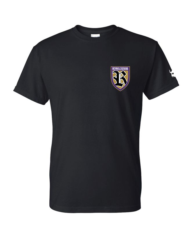 Reynoldsburg 2025 Crest Black Blend Shirt