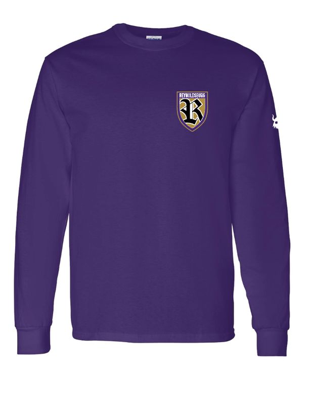 Reynoldsburg 2025 Crest Purple Long Sleeve