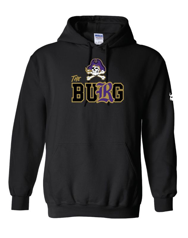 Reynoldsburg 2025 Burg Black Hoodie