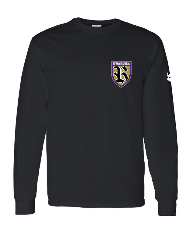 Reynoldsburg 2025 Crest Black Long Sleeve