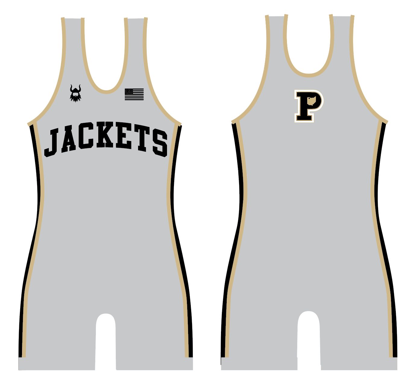 Perrysburg 2025 Light Grey Singlet