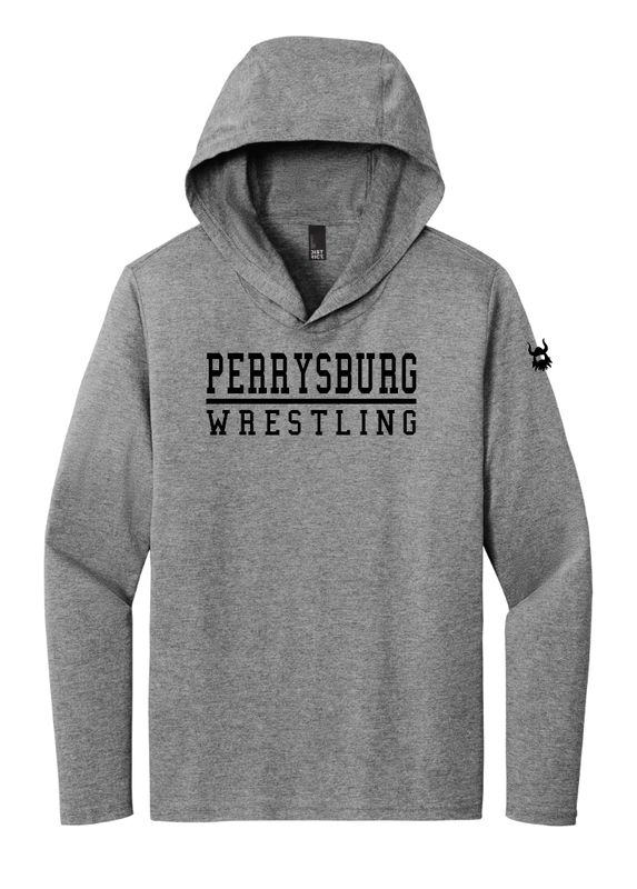 Perrysburg 2025 Grey Hooded Long Sleeve