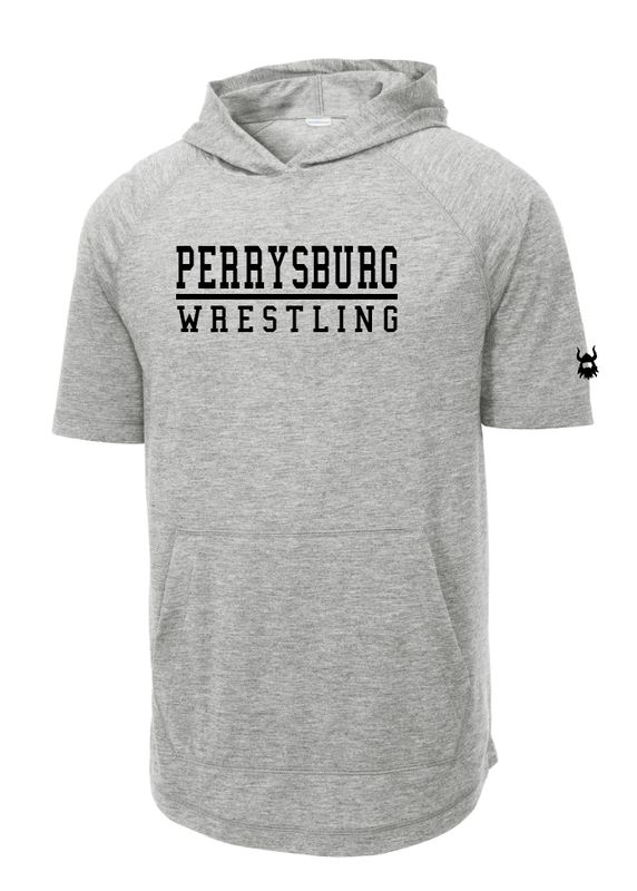 Perrysburg 2025 Grey Hooded Short Sleeve