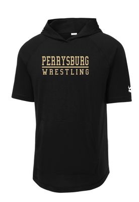 Perrysburg 2025 Black Hooded Short Sleeve
