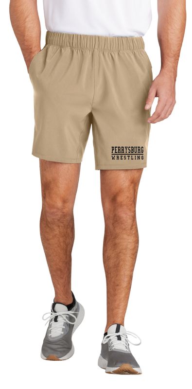 Perrysburg 2025 Khaki Pocketed Dri-fit Shorts