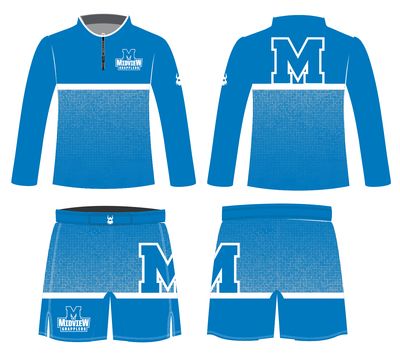 Midview Grapplers 2025 Jacket and Shorts Package