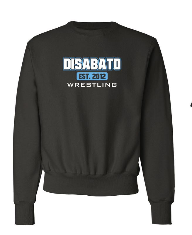 Disabato Wrestling Champion Reverse Weave Crewneck