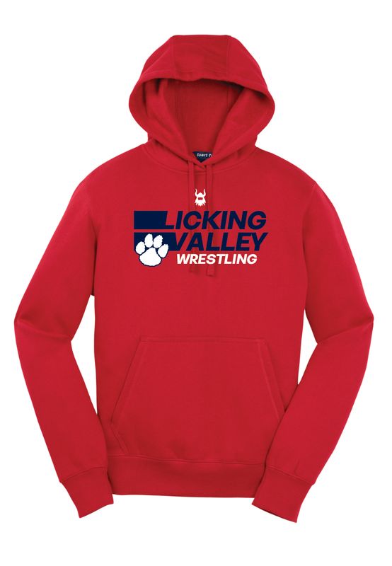 Licking Valley 2025 Elite Red Hoodie