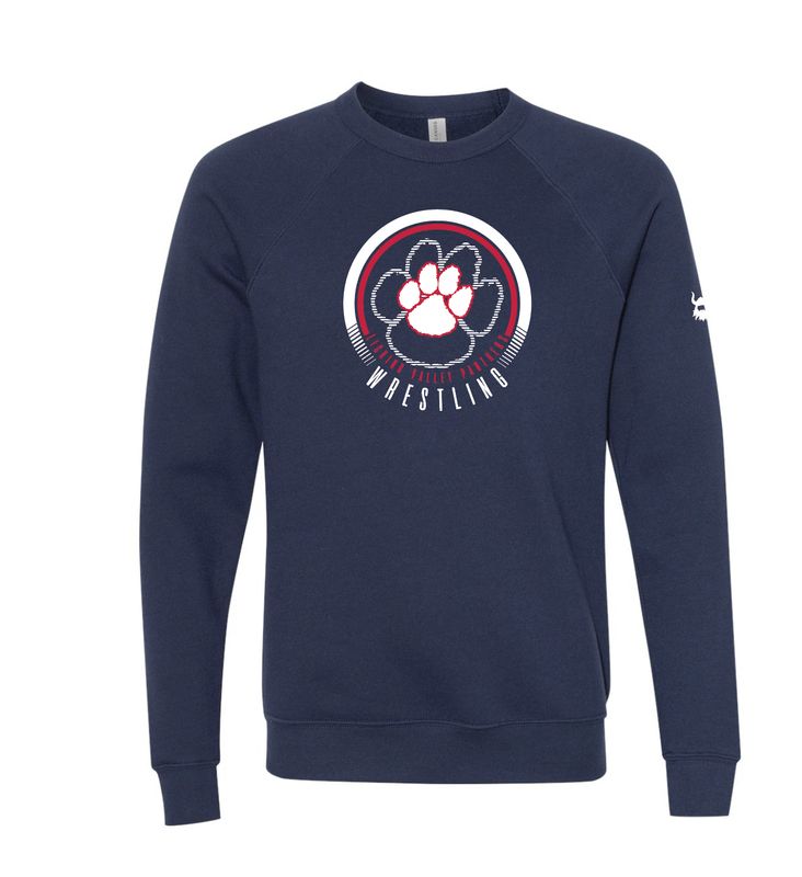 Licking Valley 2025 Paw Navy Crewneck