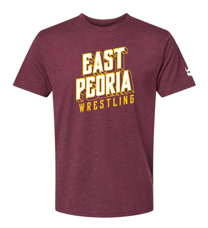 East Peoria 2025 Maroon Blend Shirt