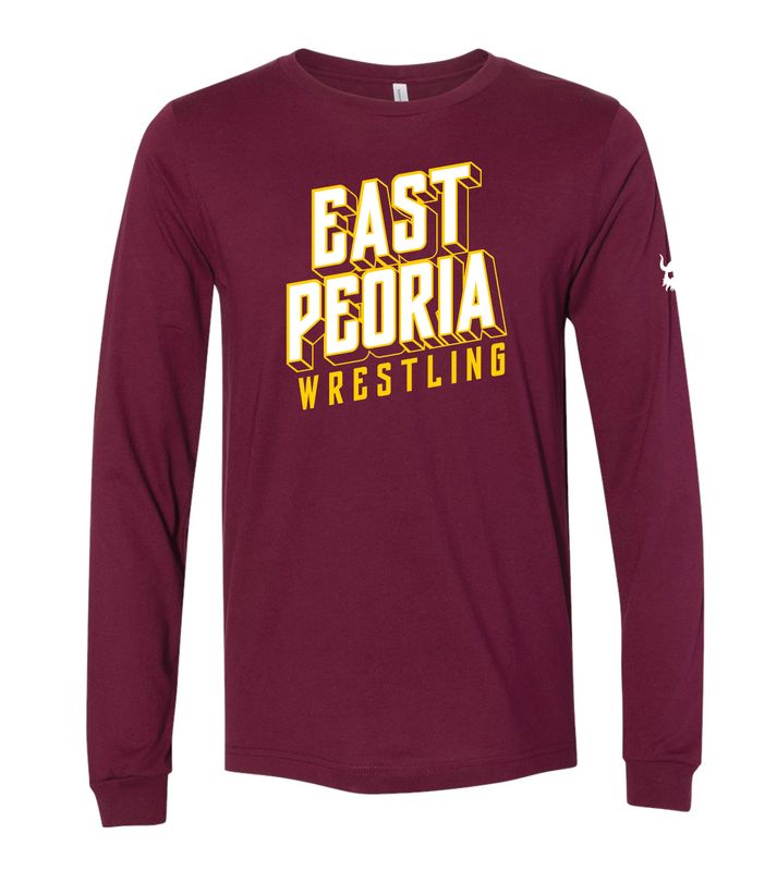 East Peoria 2025 Maroon Long Sleeve