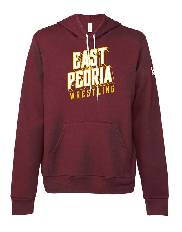 East Peoria 2025 Maroon Hoodie