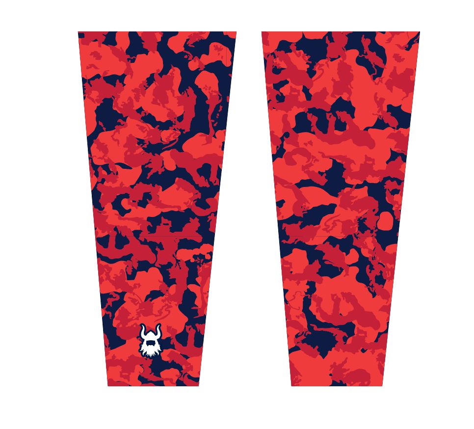 BA Orange Camo kneepad