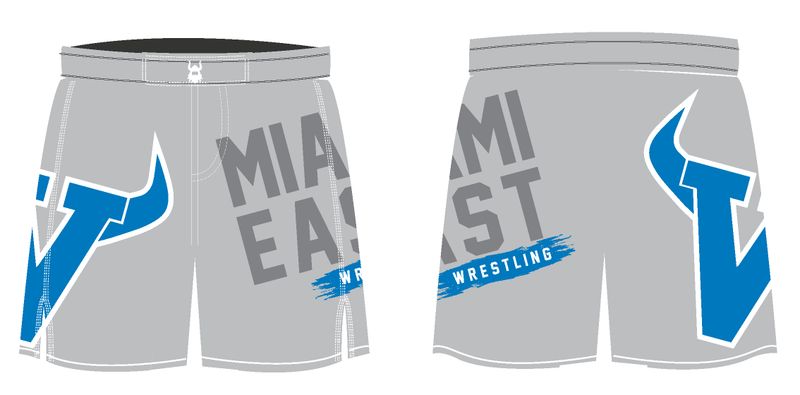 Miami East 2025 Grey Fight Shorts