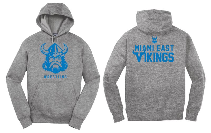 Miami East 2025 Grey Fleece Hoodie