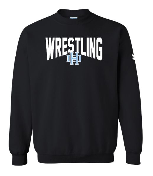 Darby Wrestling 2025 HD Logo Gildan Crewneck Darby Wrestling 2025 HD Logo Gildan Crewneck