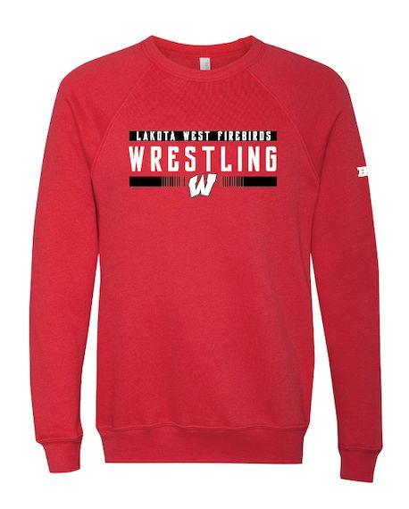 Lakota West 2025 Red Crewneck