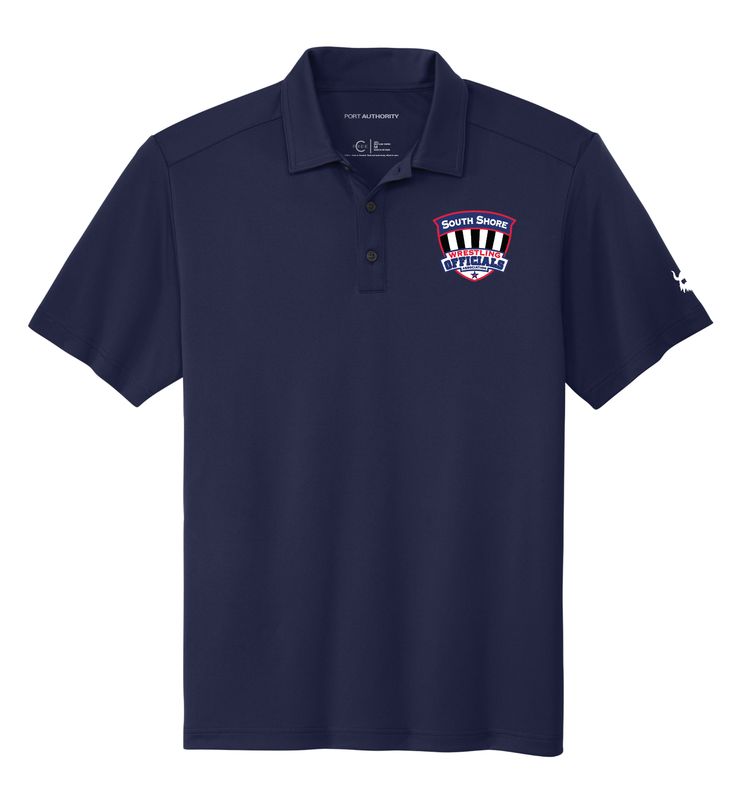 South Shore Wrestling Officials Snag-Proof  Polo