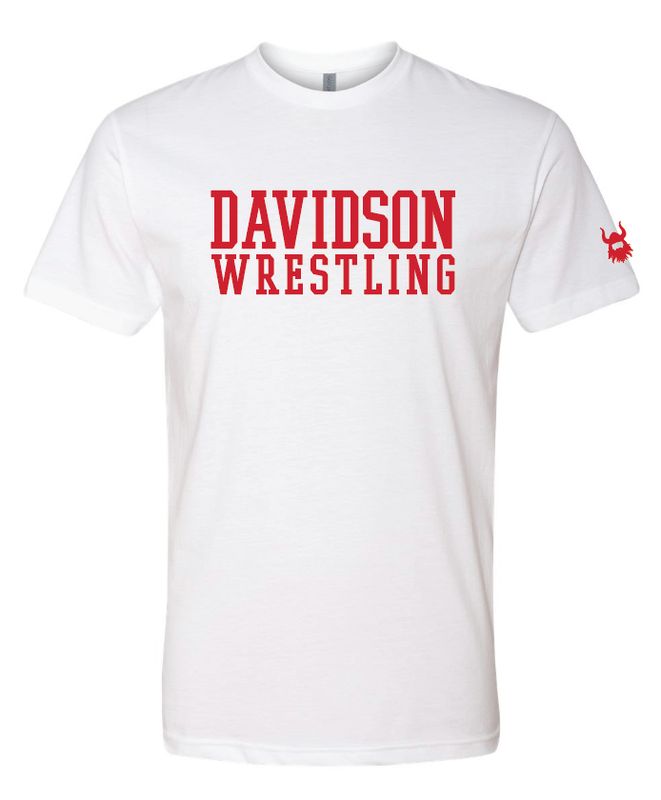 Davidson Whiteout Wrestling Blend TShirt