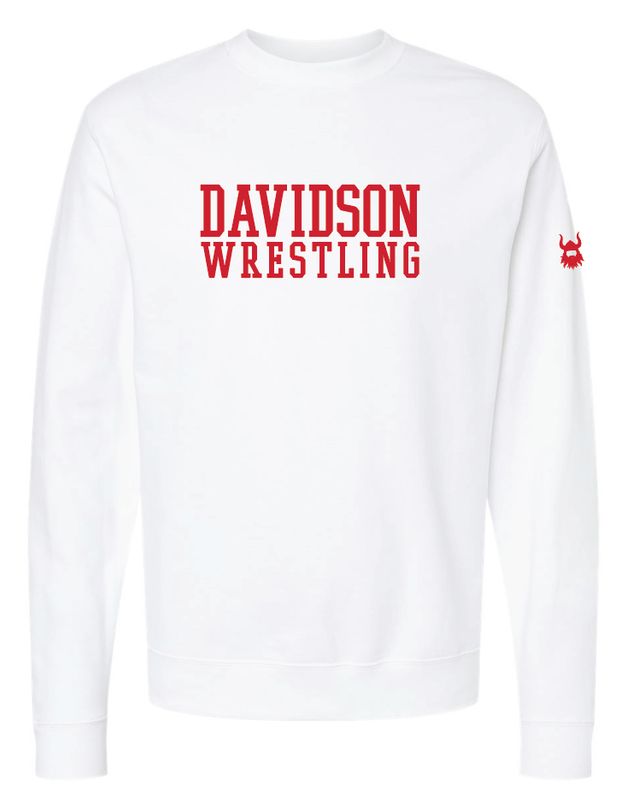 Davidson Whiteout Crewneck Sweatshirt