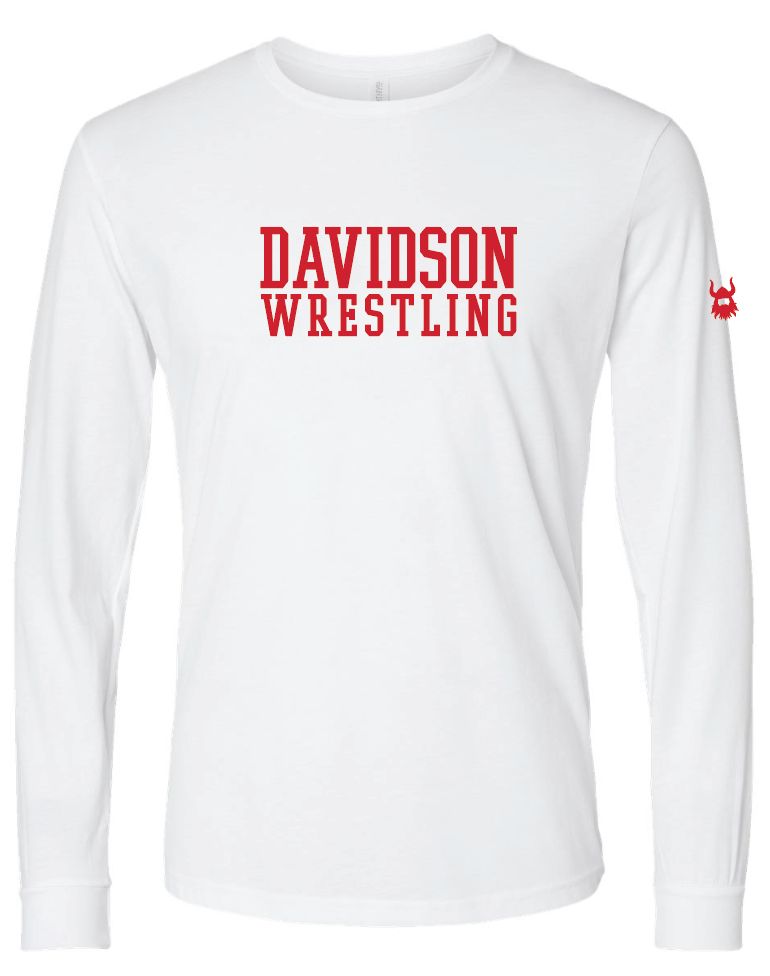 Davidson Whiteout Long Sleeve Shirt