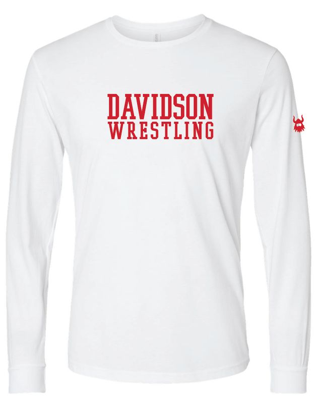 Davidson Whiteout Long Sleeve Shirt