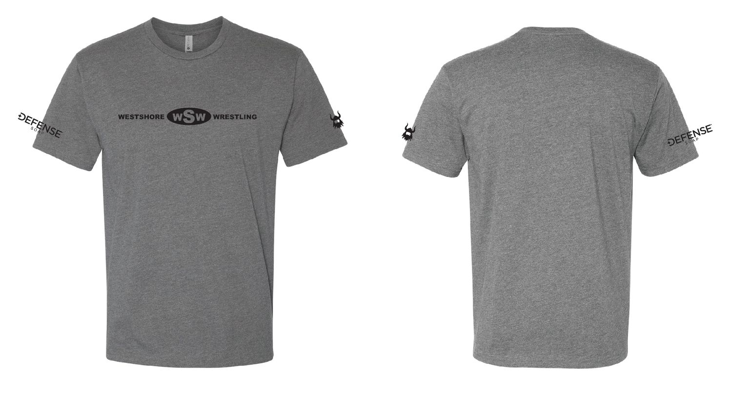 Westshore Wrestling Grey Blend Shirt