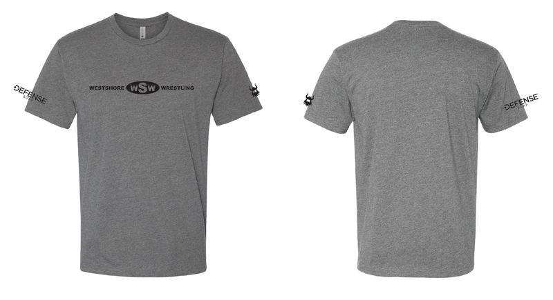 Westshore Wrestling Grey Blend Shirt