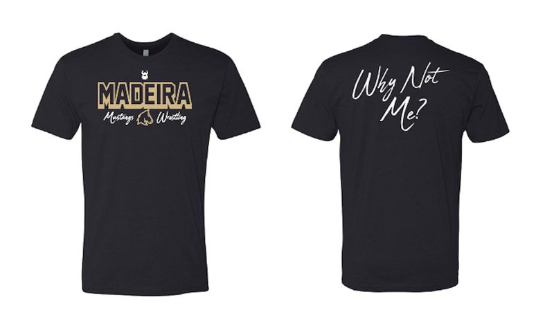 Madeira Black Blend Shirt - With Back Print