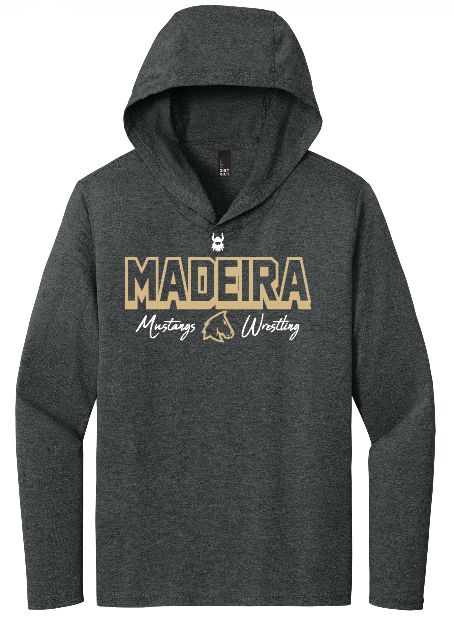 Madeira Long Sleeve Hooded Shirt - No Back Print
