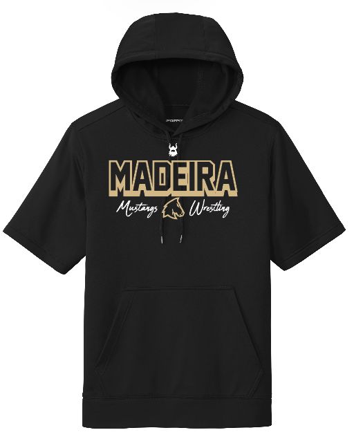 Madeira Short Sleeve Hoodie - No Back Print