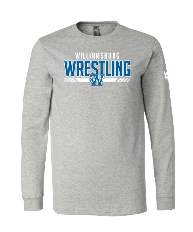 Williamsburg 2025 Grey Long-Sleeve Tee
